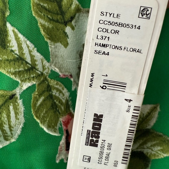 NWT Alice+Olivia Women’s Maxi Skirt Floral Green Size 4 - Picture 3 of 7